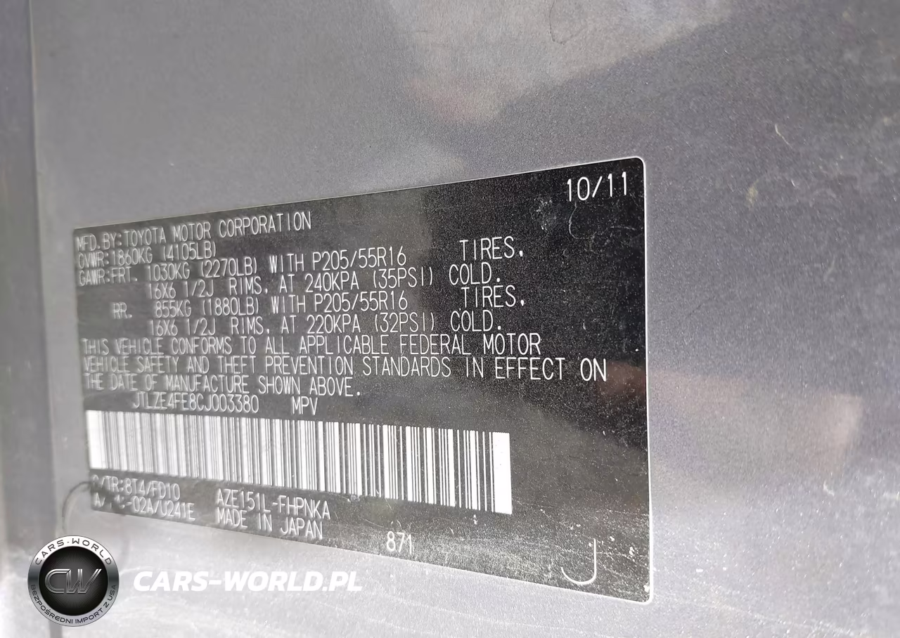 2012 Scion Xb VIN:JTLZE4FE8CJ003380 - 9