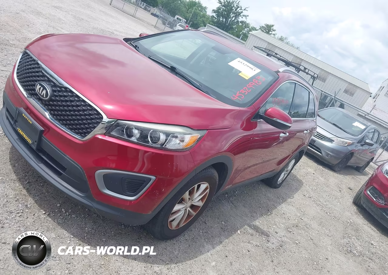 2016 Kia Sorento 2.4L Lx VIN:5XYPGDA38GG025176 - 2