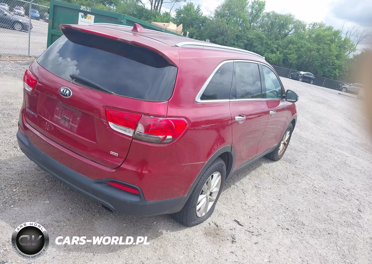 2016 Kia Sorento 2.4L Lx VIN:5XYPGDA38GG025176 - 4