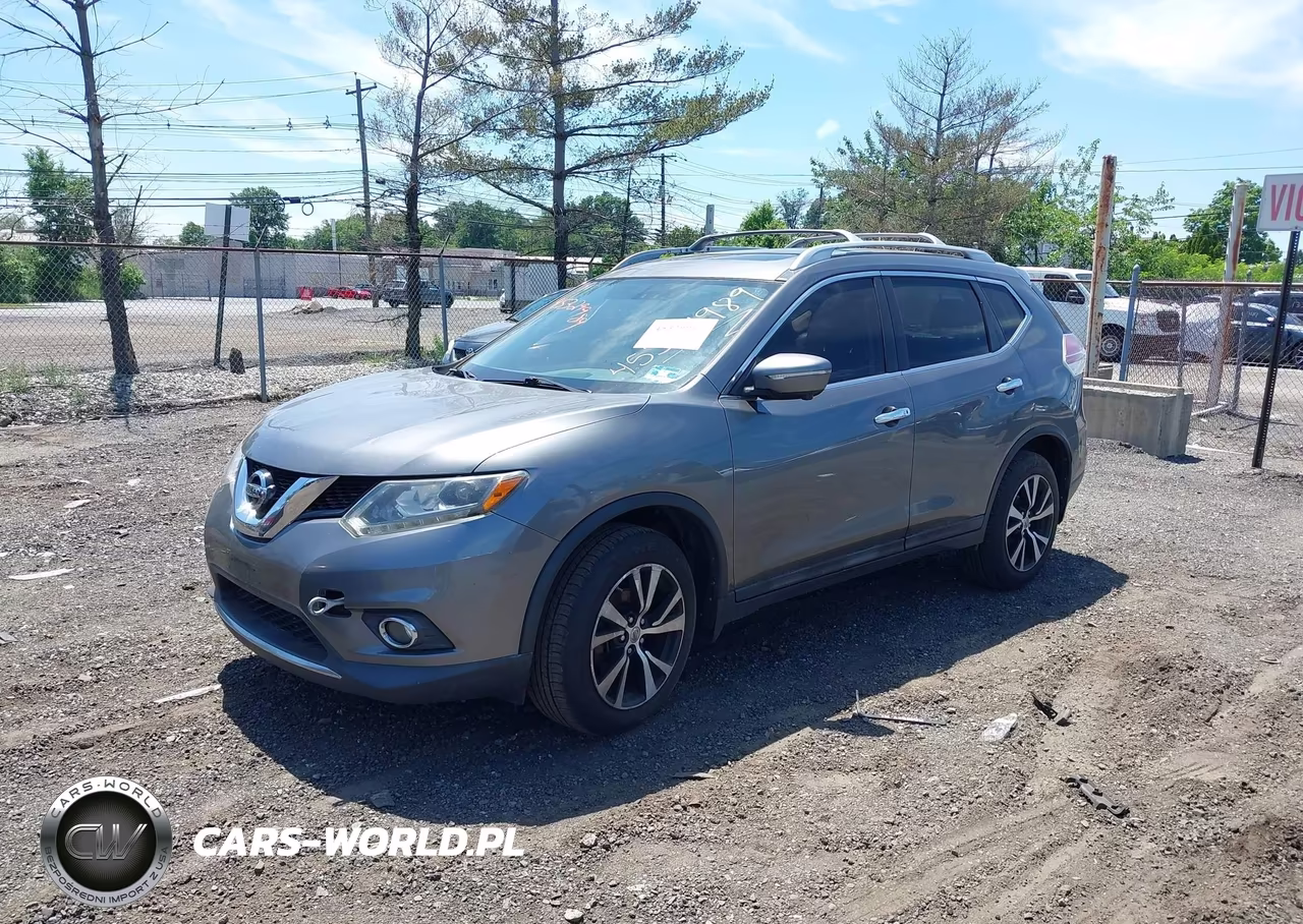 2014 Nissan Rogue Sl VIN:5N1AT2MV2EC858536 - 2