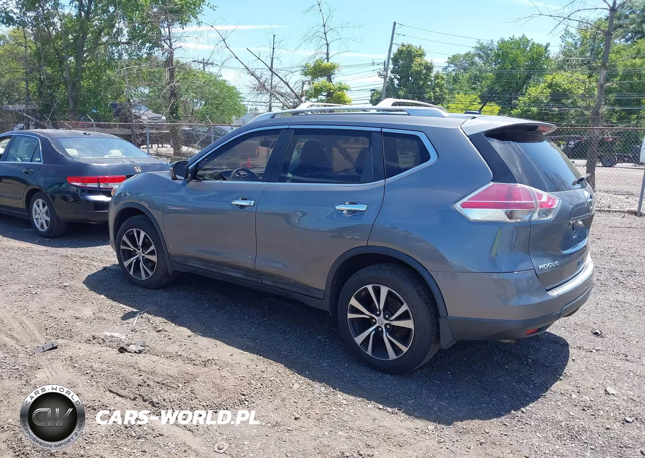 2014 Nissan Rogue Sl VIN:5N1AT2MV2EC858536 - 3