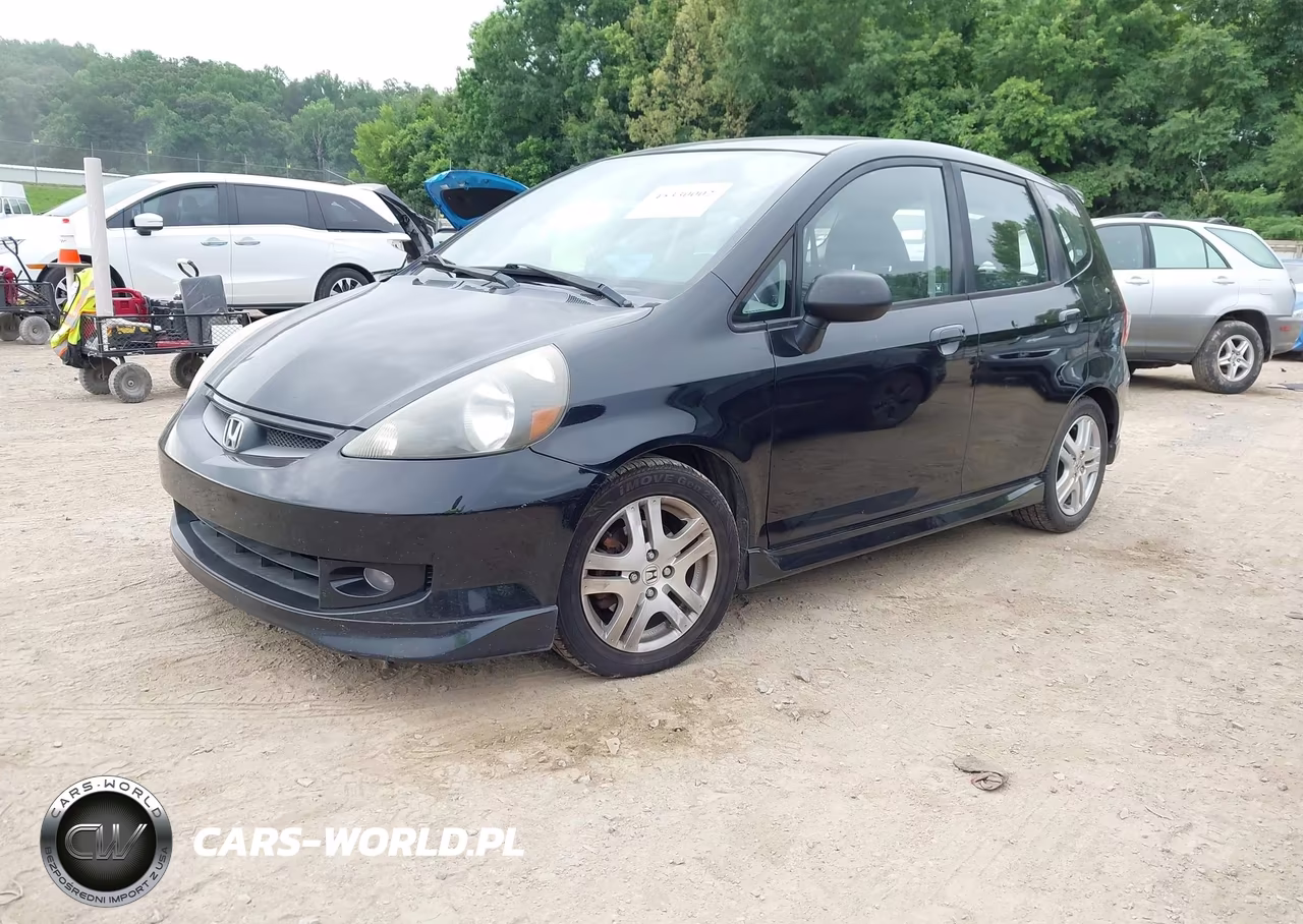2007 Honda Fit Sport VIN:JHMGD38687S064491 - 2