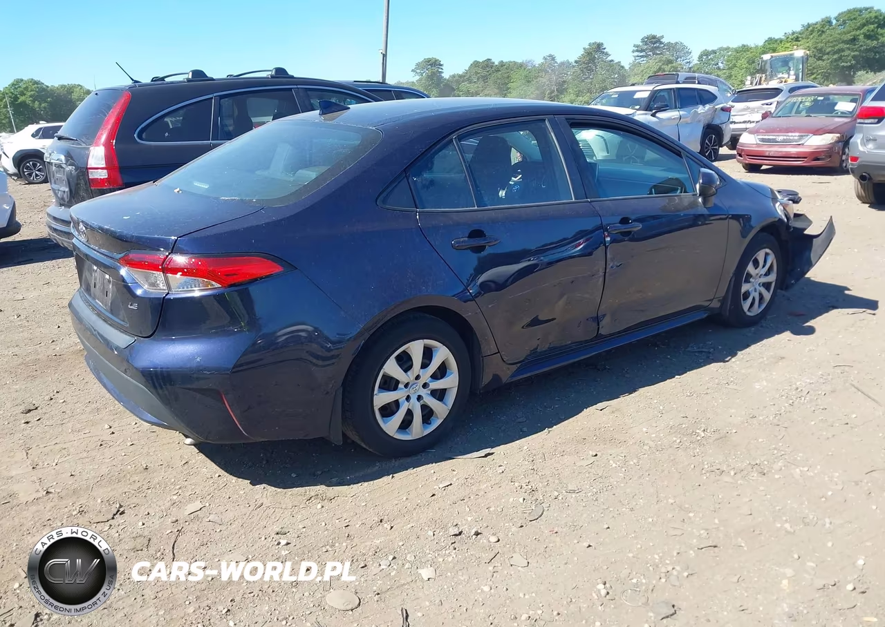 2021 Toyota Corolla Le VIN:5YFEPMAE0MP171071 - 4