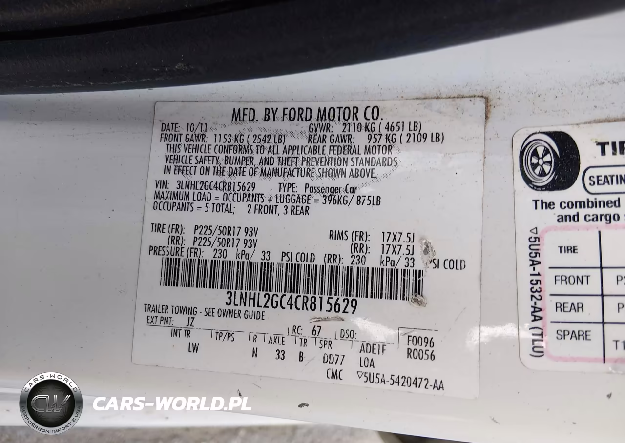 2012 Lincoln Mkz VIN:3LNHL2GC4CR815629 - 9