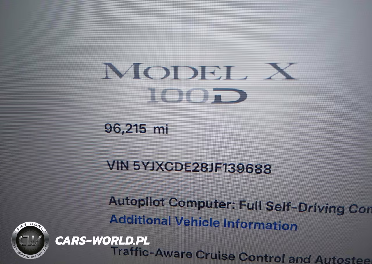 2018 Tesla Model X VIN:5YJXCDE28JF139688 - 15