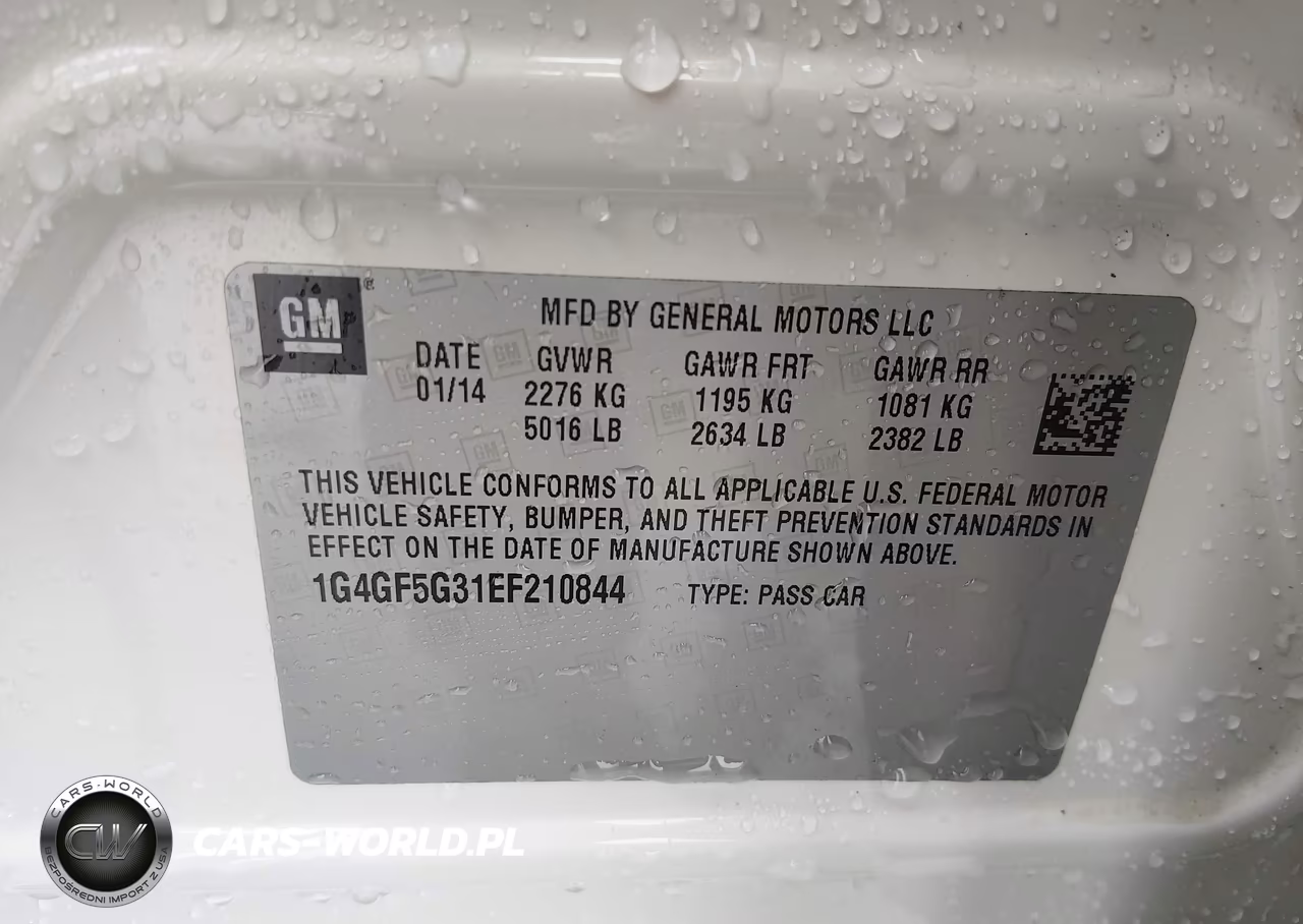 2014 Buick Lacrosse Premium Ii Group VIN:1G4GF5G31EF210844 - 9