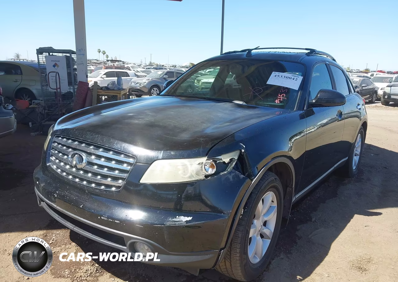 2005 Infiniti Fx35 VIN:JNRAS08U85X109200 - 2