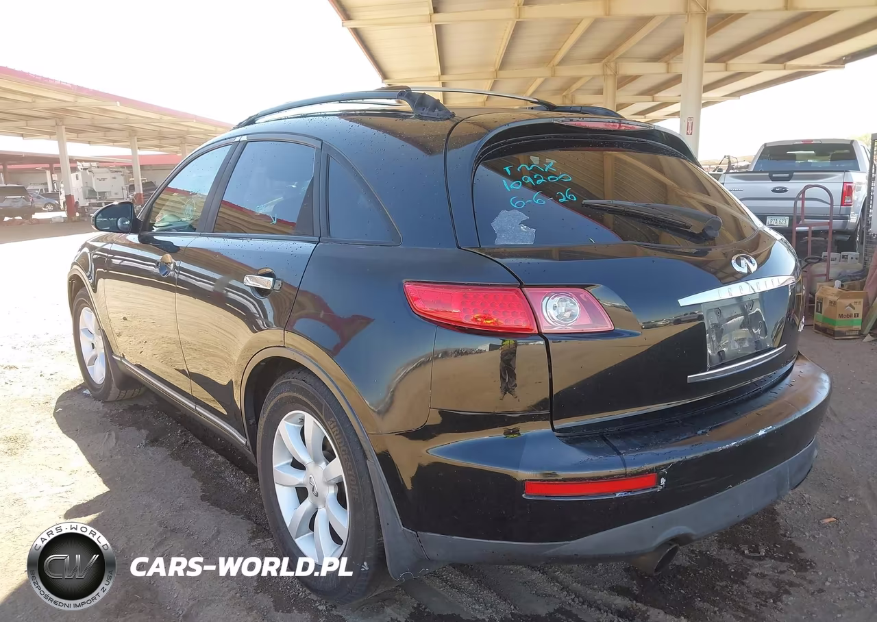 2005 Infiniti Fx35 VIN:JNRAS08U85X109200 - 3