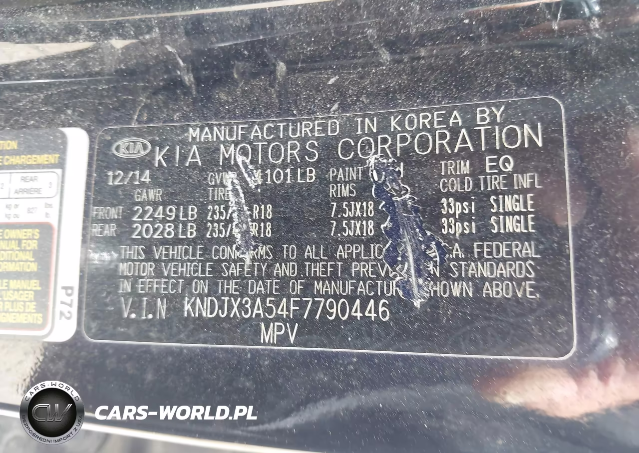 2015 Kia Soul ! VIN:KNDJX3A54F7790446 - 9