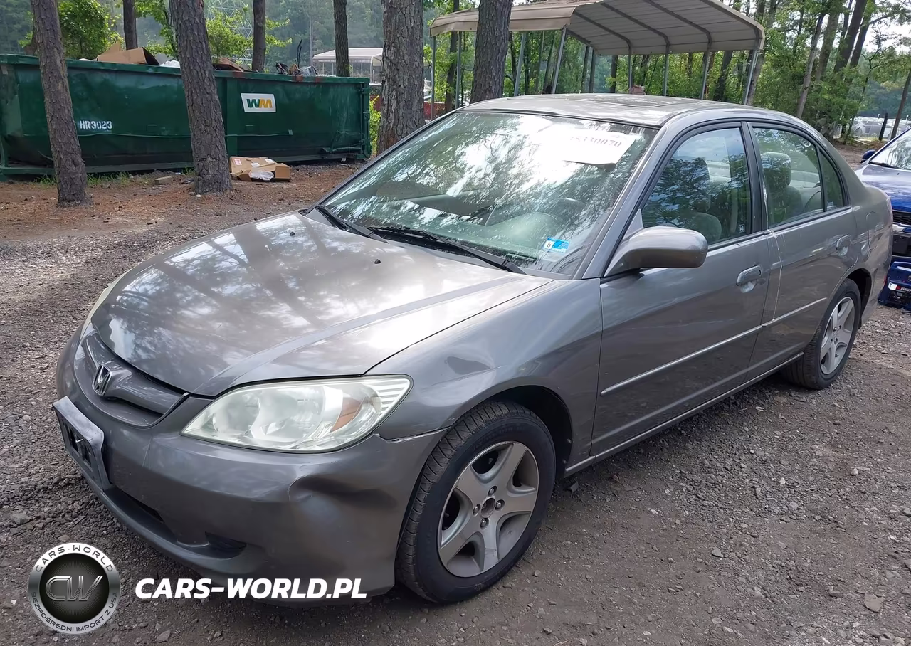 2005 Honda Civic Ex VIN:2HGES26805H593131 - 2
