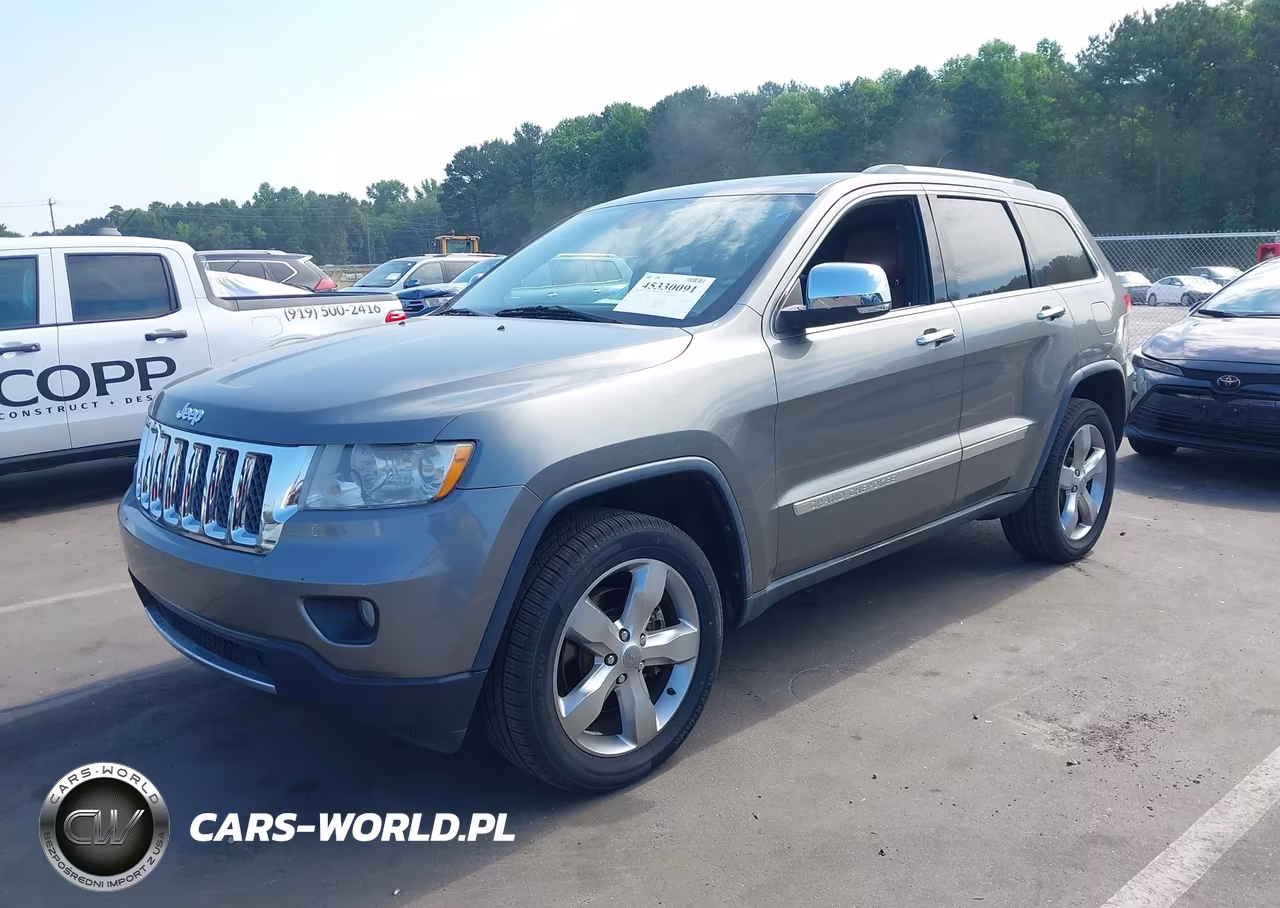 2012 Jeep Grand Cherokee Overland VIN:1C4RJFCT3CC226257 - 2