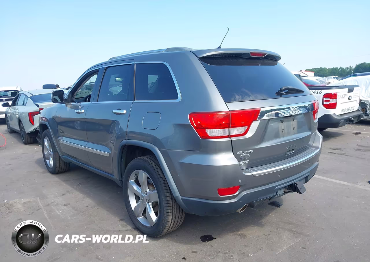 2012 Jeep Grand Cherokee Overland VIN:1C4RJFCT3CC226257 - 3