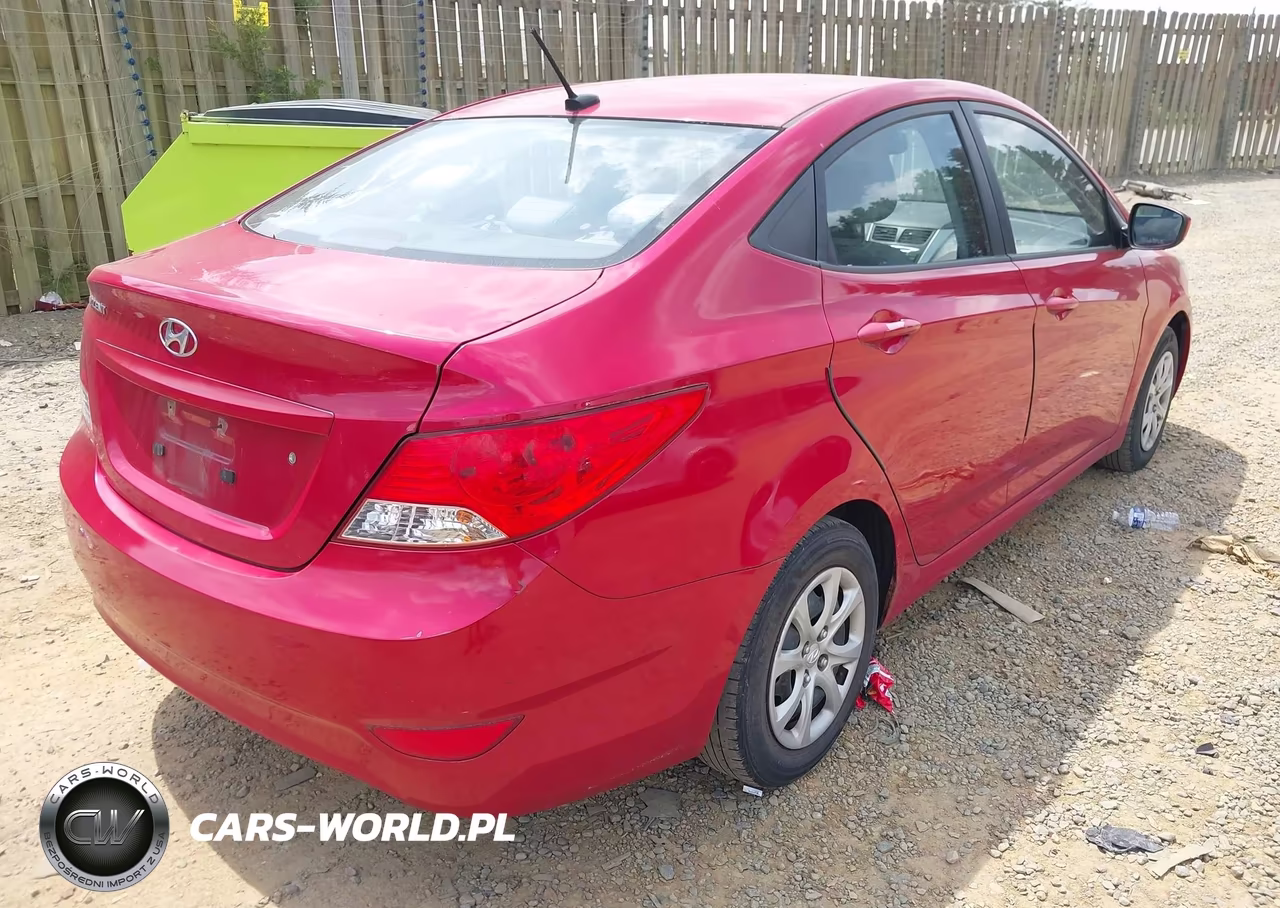 2012 Hyundai Accent Gls VIN:KMHCT4AE8CU206150 - 4