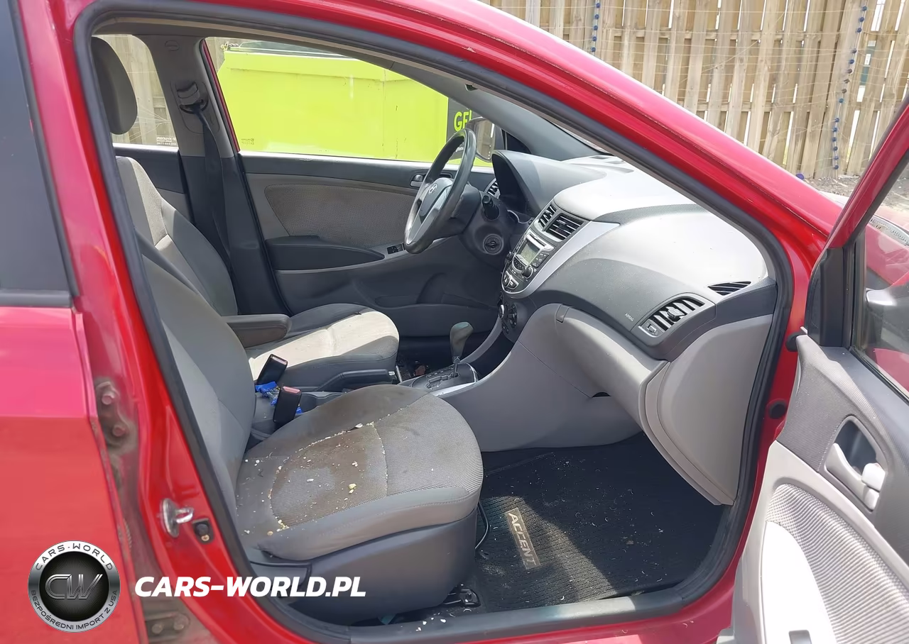 2012 Hyundai Accent Gls VIN:KMHCT4AE8CU206150 - 5