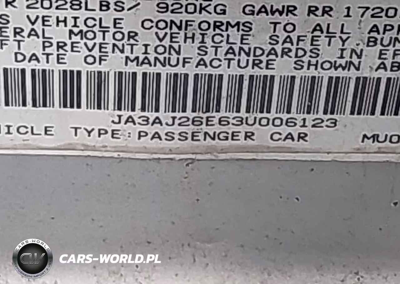 2003 Mitsubishi Lancer Es VIN:JA3AJ26E63U006123 - 9