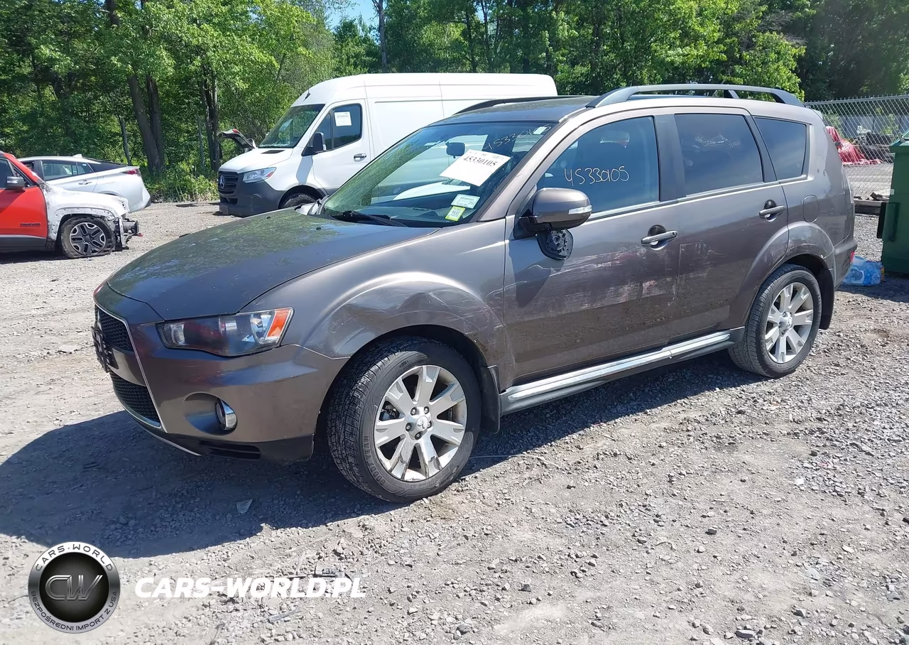2010 Mitsubishi Outlander Se VIN:JA4AT3AWXAZ014852 - 2