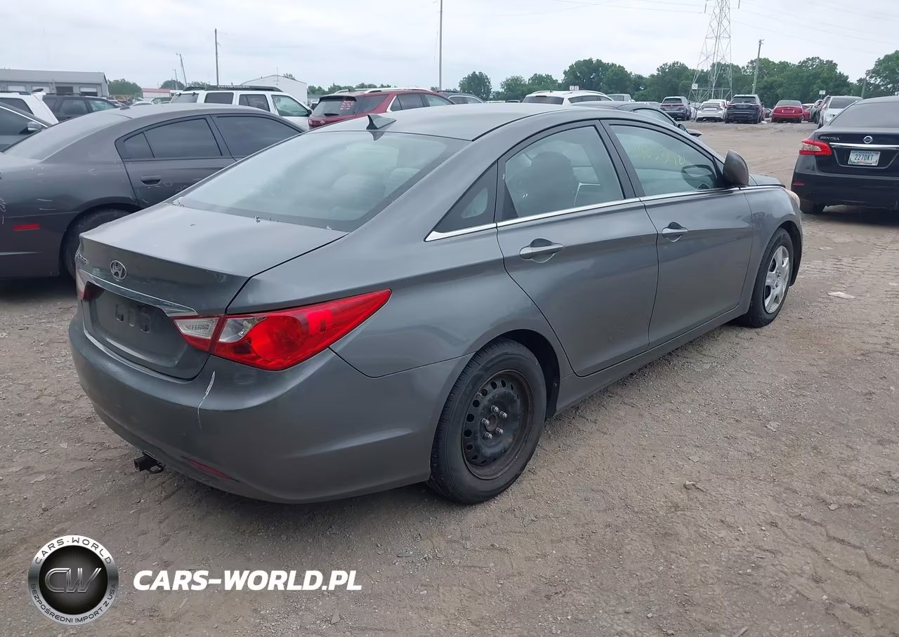 2012 Hyundai Sonata Gls VIN:5NPEB4AC4CH500153 - 4