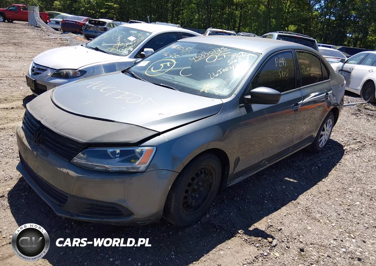 2014 Volkswagen Jetta 2.0L S VIN:3VW2K7AJ6EM252243 - 2