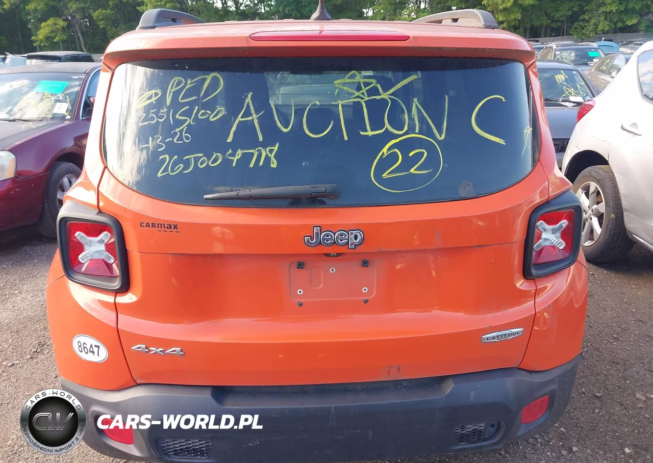 2015 Jeep Renegade Latitude VIN:ZACCJBBH3FPB77508 - 15
