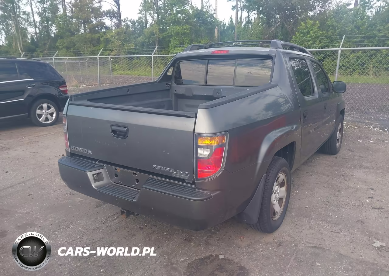 2008 Honda Ridgeline Rt VIN:2HJYK16278H529699 - 4