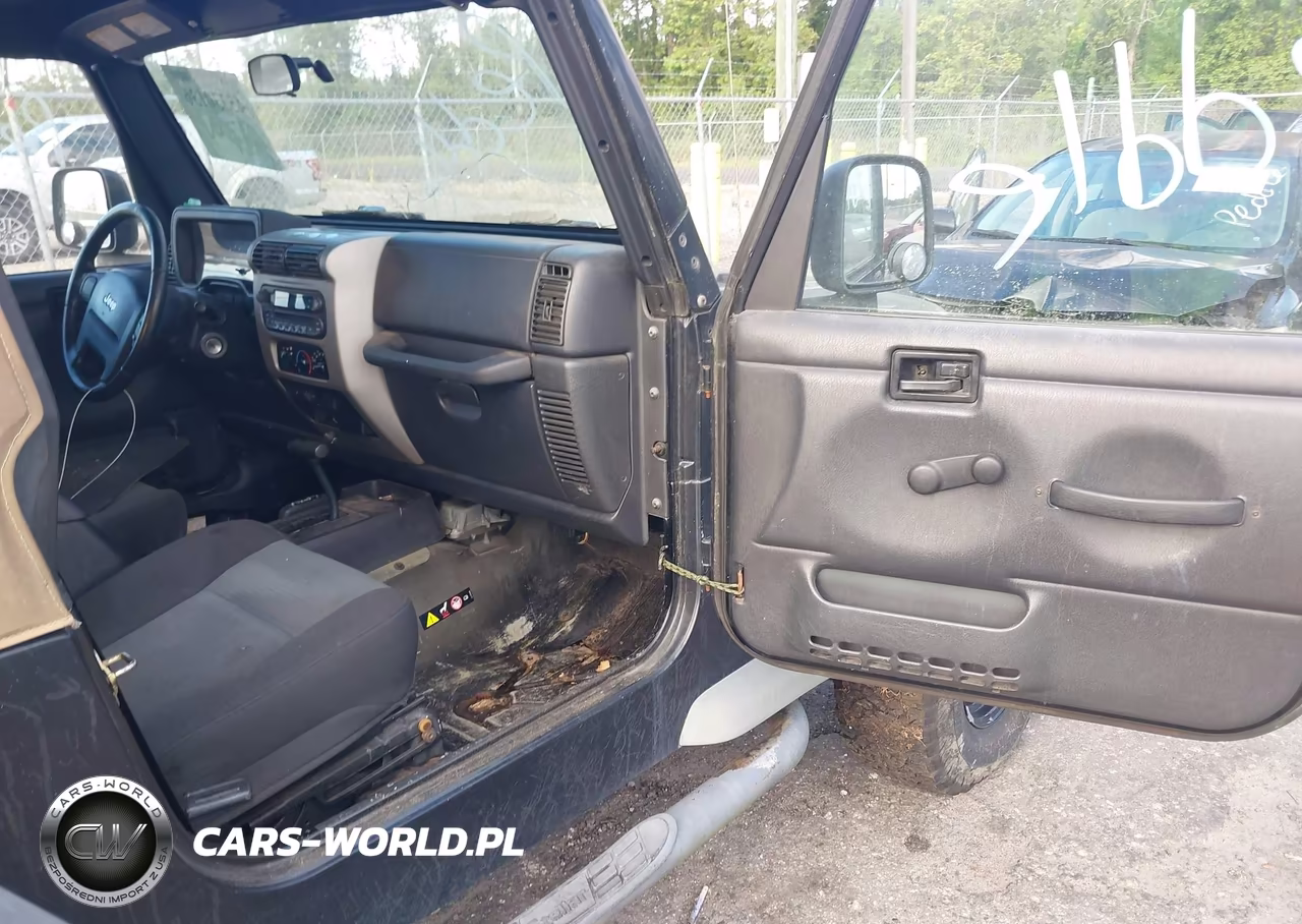 2006 Jeep Wrangler Sport VIN:1J4FA49S76P737001 - 5