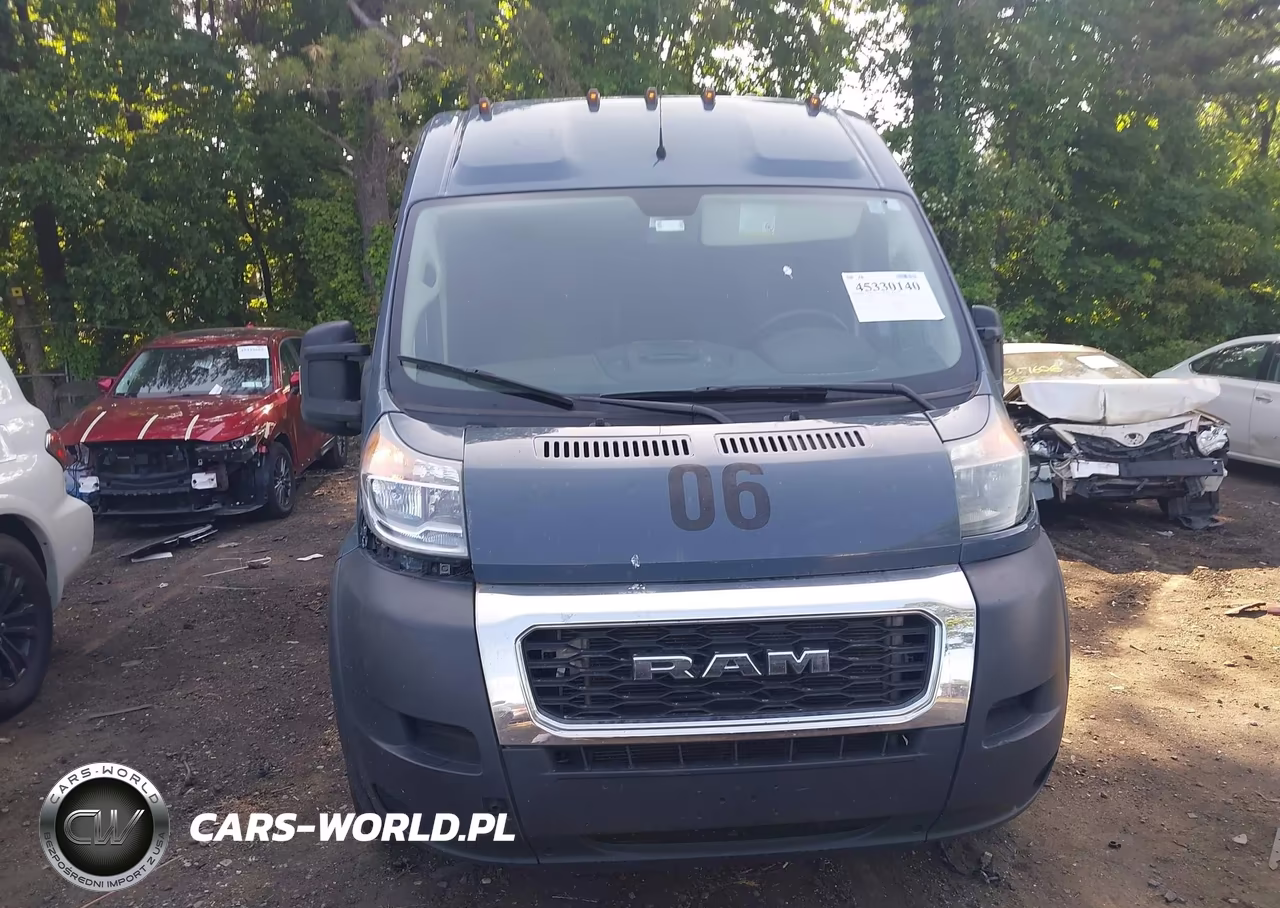 2019 Ram Promaster 3500 Cargo Van High Roof 159 Wb Ext VIN:3C6URVJG3KE564498 - 12