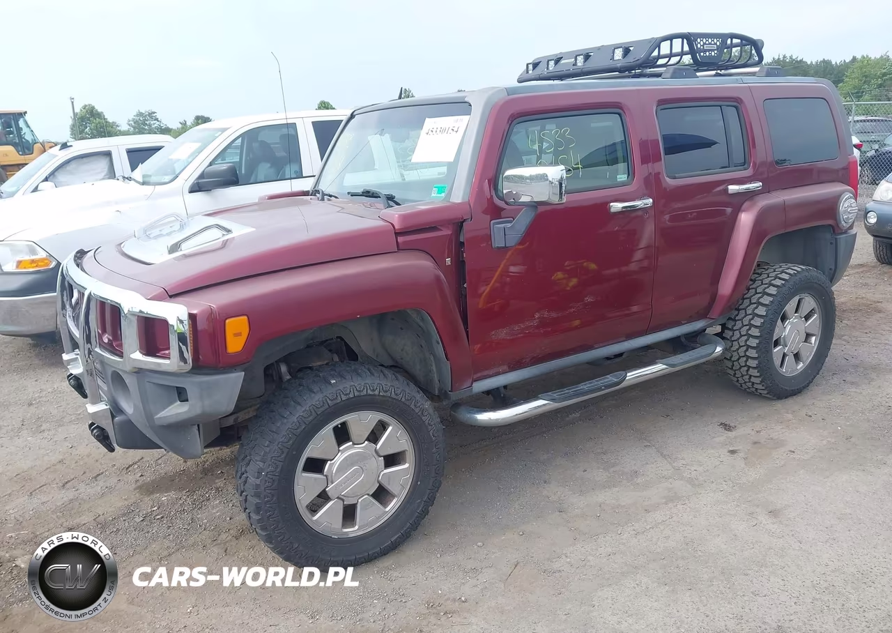 2007 Hummer H3 Suv VIN:5GTDN13E078173666 - 2
