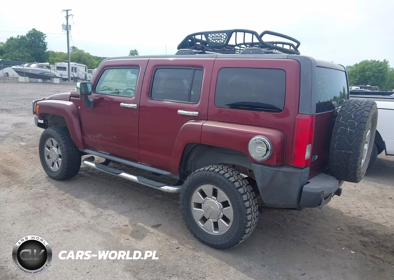 2007 Hummer H3 Suv VIN:5GTDN13E078173666 - 3