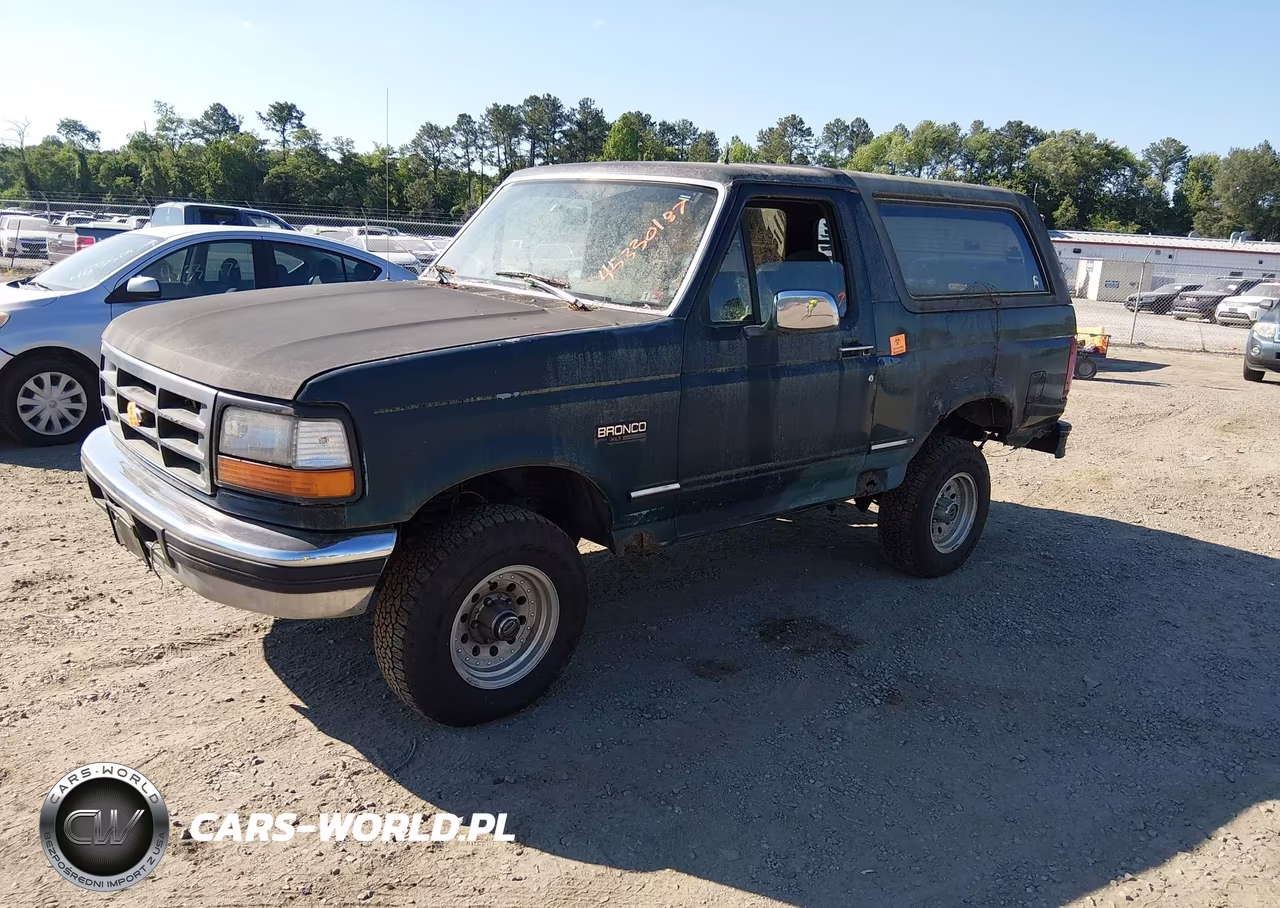 1993 Ford Bronco U100 VIN:1FMEU15H0PLA73422 - 2