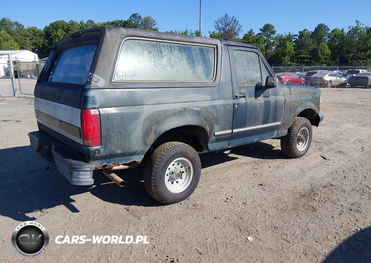 1993 Ford Bronco U100 VIN:1FMEU15H0PLA73422 - 4