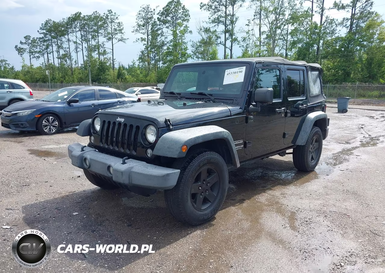 2016 Jeep Wrangler Unlimited Sport VIN:1C4BJWDG2GL139927 - 2