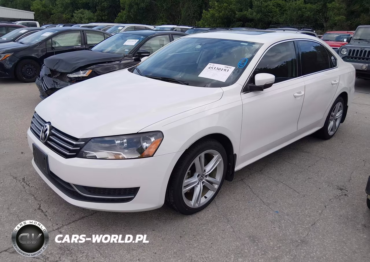 2014 Volkswagen Passat 1.8T Se VIN:1VWBS7A31EC110272 - 2
