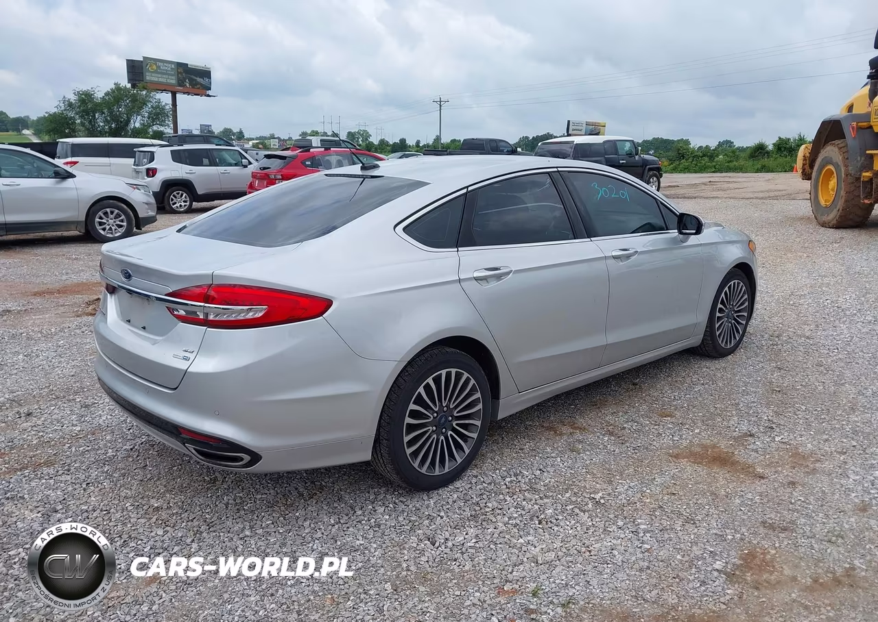 2017 Ford Fusion Se VIN:3FA6P0T99HR405243 - 4