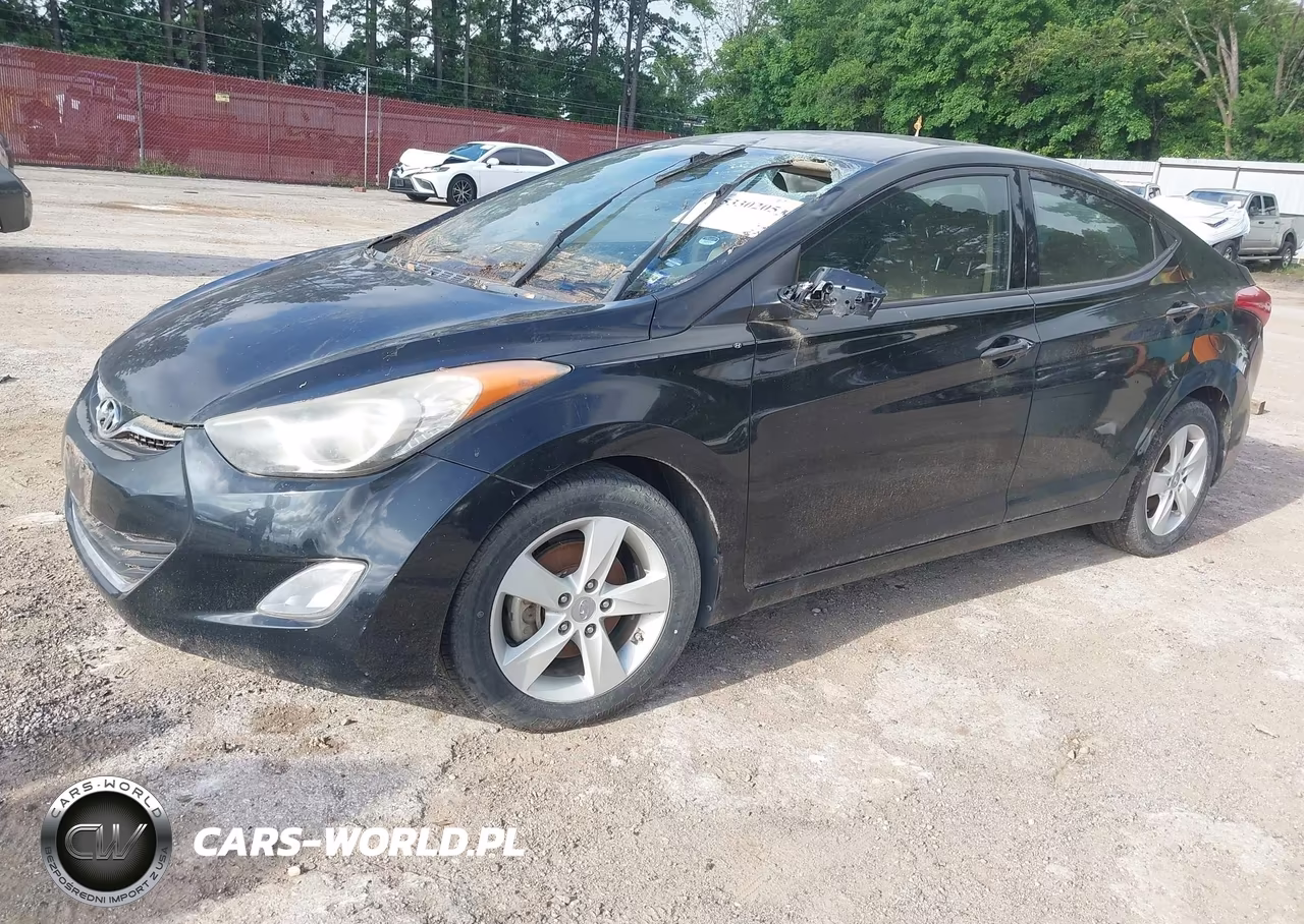 2013 Hyundai Elantra Gls VIN:KMHDH4AE8DU999957 - 2
