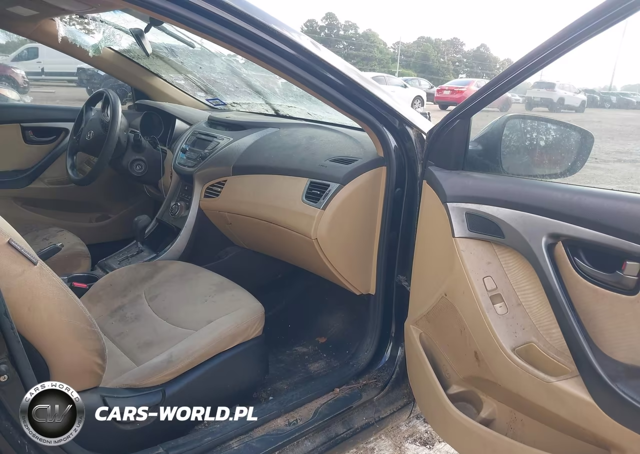 2013 Hyundai Elantra Gls VIN:KMHDH4AE8DU999957 - 5