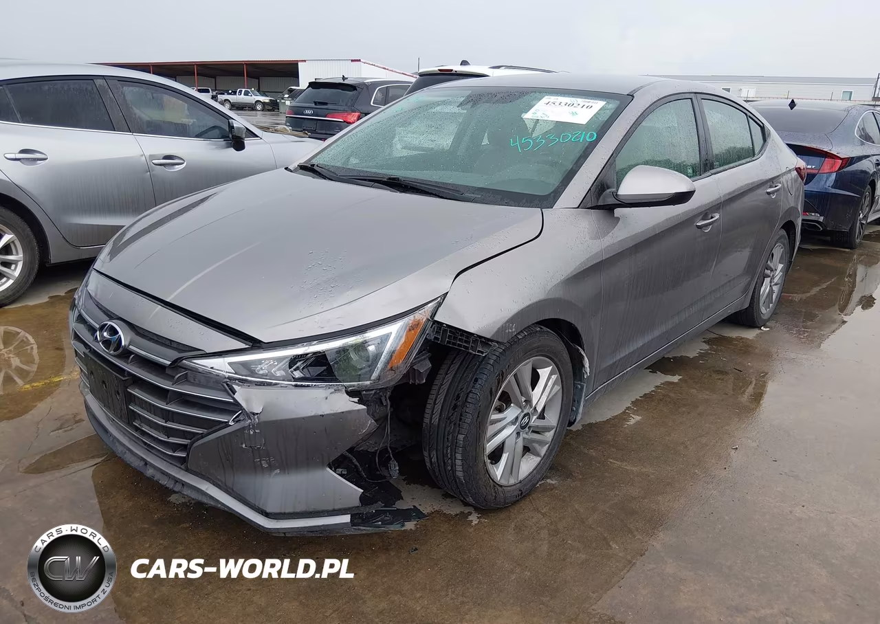 2020 Hyundai Elantra Sel VIN:KMHD84LFXLU107910 - 2
