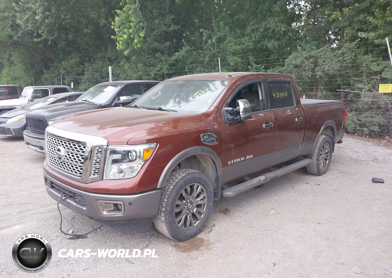 2017 Nissan Titan Xd Platinum Reserve Diesel VIN:1N6BA1F40HN511712 - 2