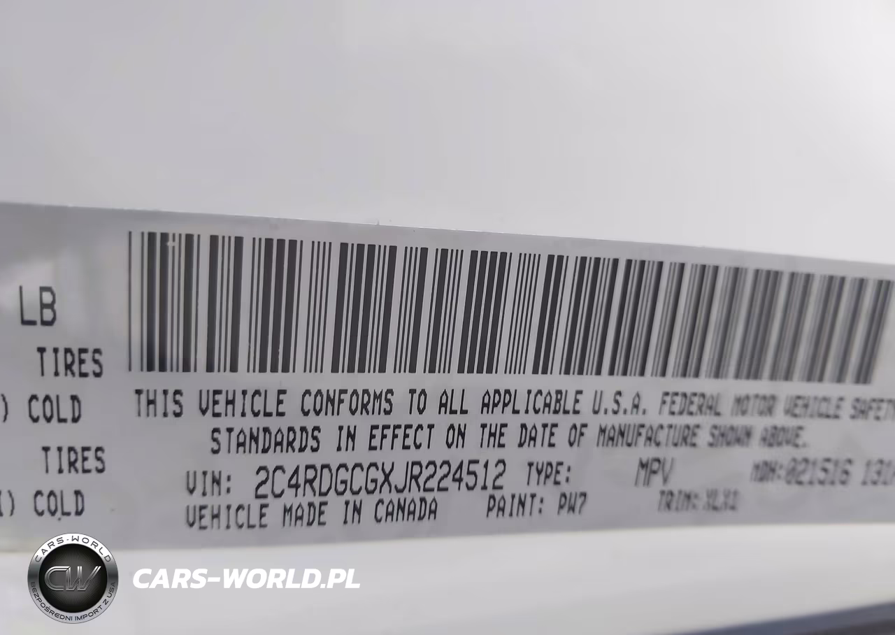 2018 Dodge Grand Caravan Sxt VIN:2C4RDGCGXJR224512 - 9
