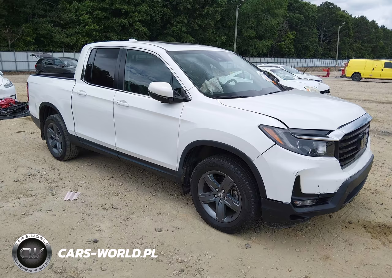 2021 Honda Ridgeline Awd Rtl VIN:5FPYK3F51MB011377 - 1