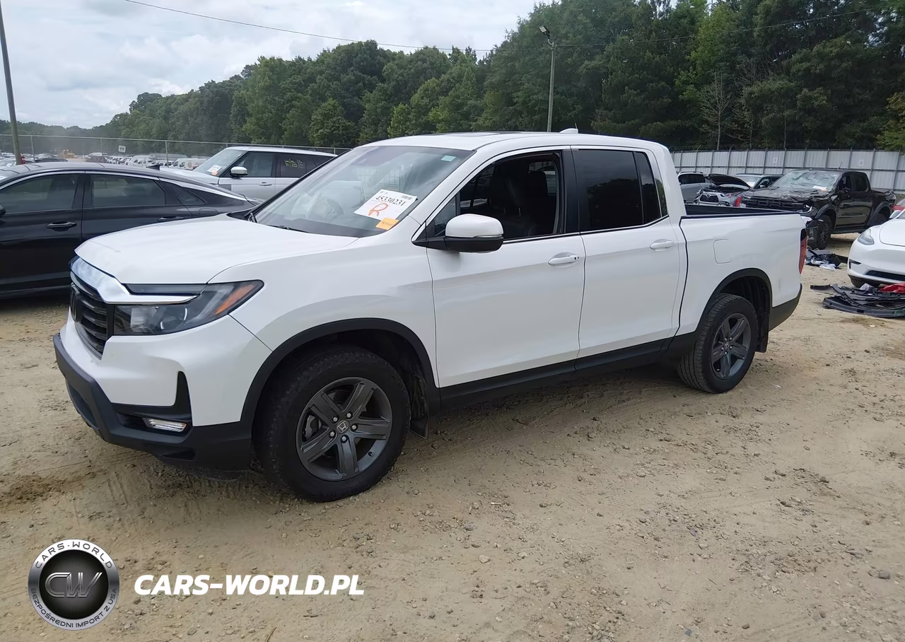 2021 Honda Ridgeline Awd Rtl VIN:5FPYK3F51MB011377 - 2
