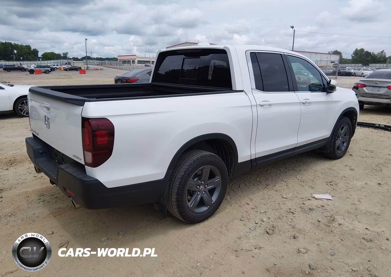 2021 Honda Ridgeline Awd Rtl VIN:5FPYK3F51MB011377 - 4