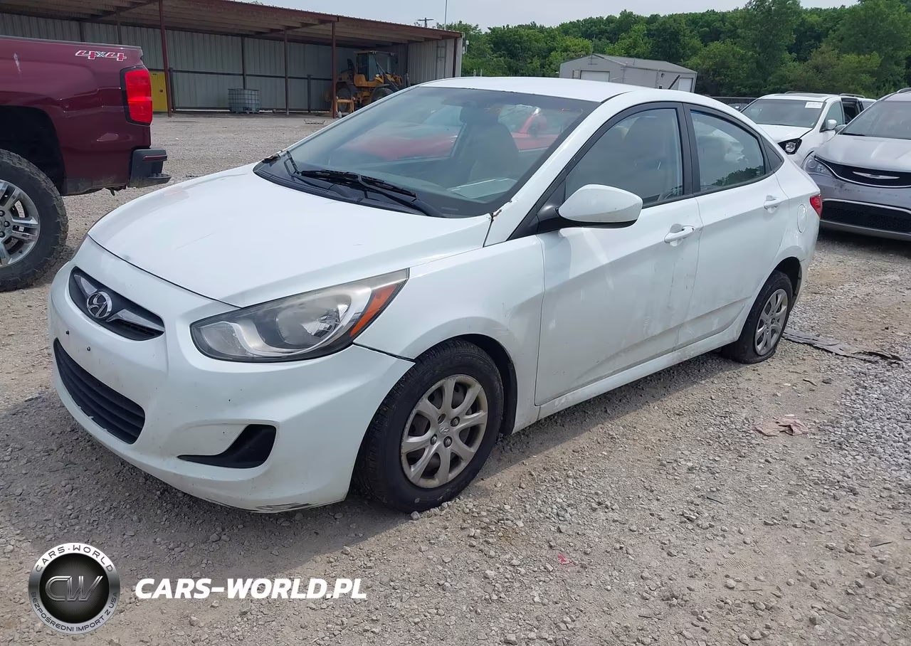 2014 Hyundai Accent Gls VIN:KMHCT4AE3EU751692 - 2