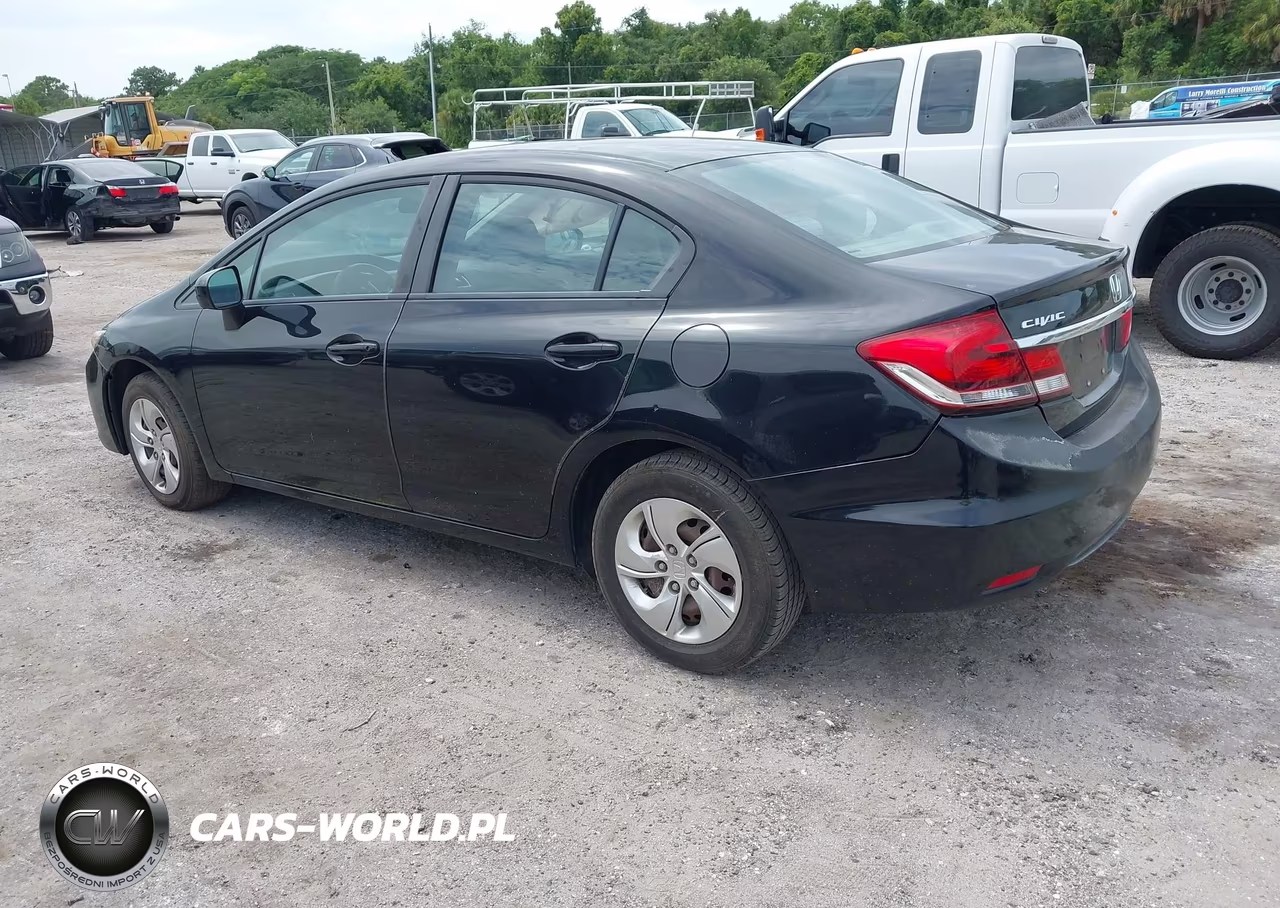 2015 Honda Civic Lx VIN:19XFB2F50FE086591 - 3