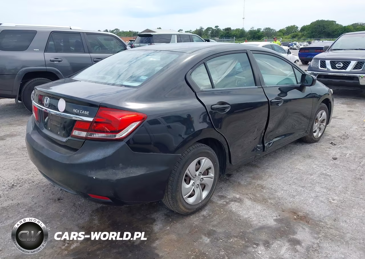 2015 Honda Civic Lx VIN:19XFB2F50FE086591 - 4