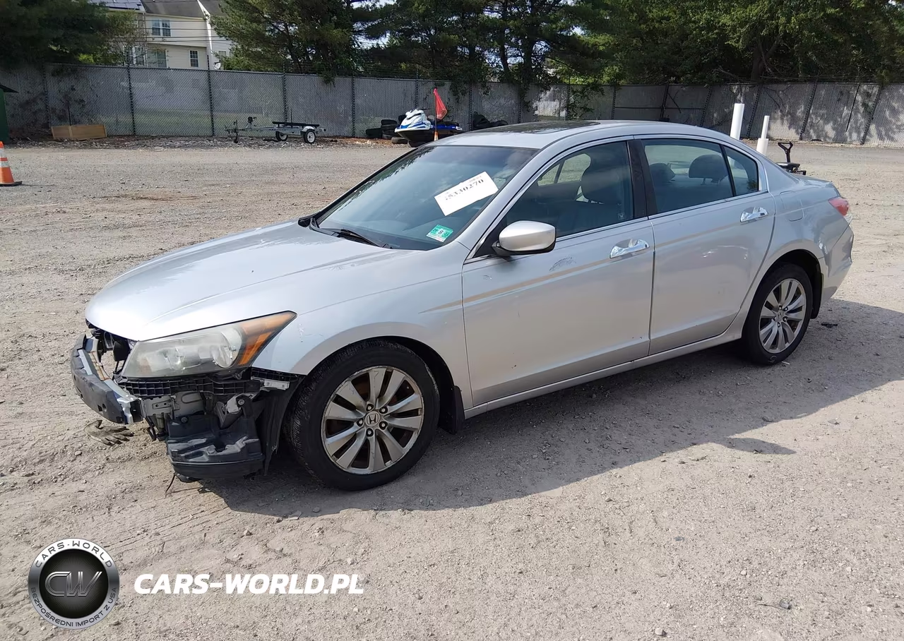 2012 Honda Accord 3.5 Ex-L VIN:1HGCP3F82CA034125 - 2