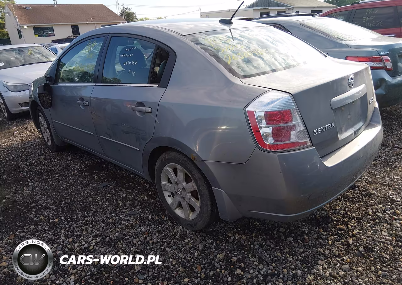2007 Nissan Sentra 2.0Sl VIN:3N1AB61E97L704886 - 3