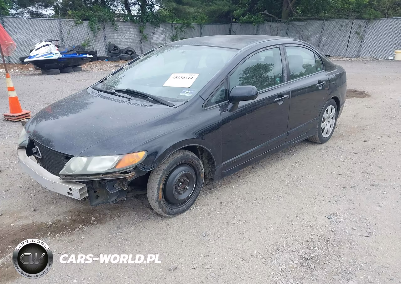 2007 Honda Civic Lx VIN:2HGFA16537H316581 - 2