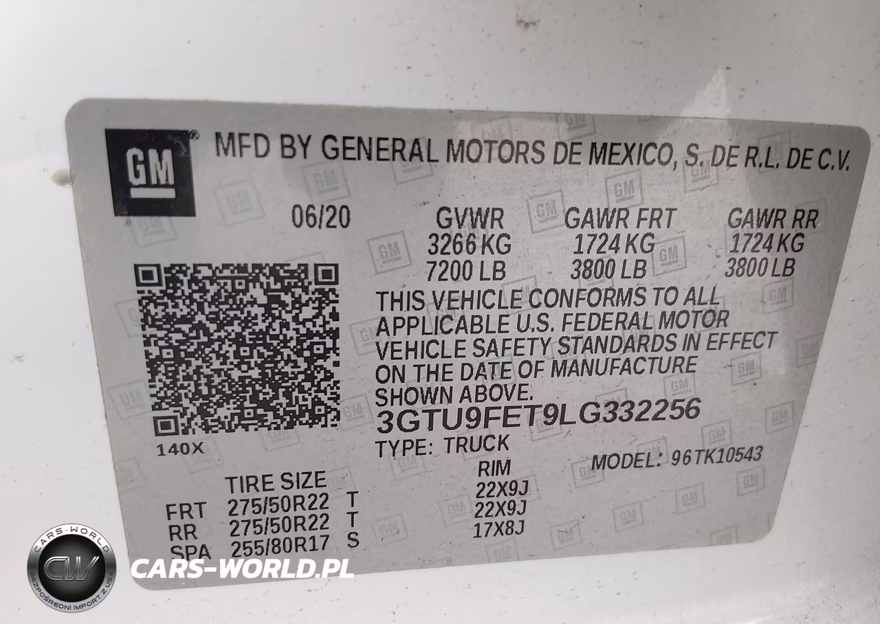 2020 GMC Sierra 1500 4Wd Short Box Denali VIN:3GTU9FET9LG332256 - 9