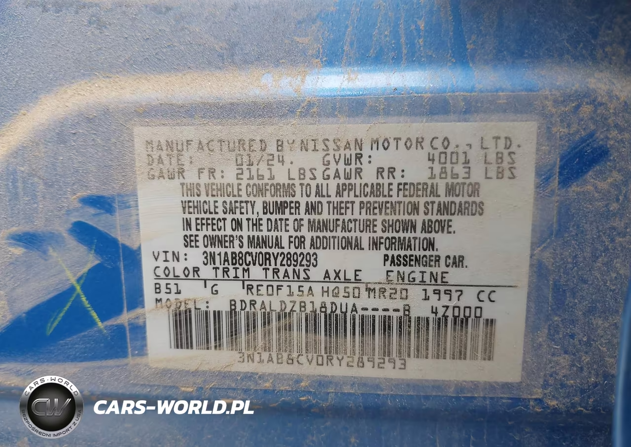 2024 Nissan Sentra Sv Xtronic Cvt VIN:3N1AB8CV0RY289293 - 9