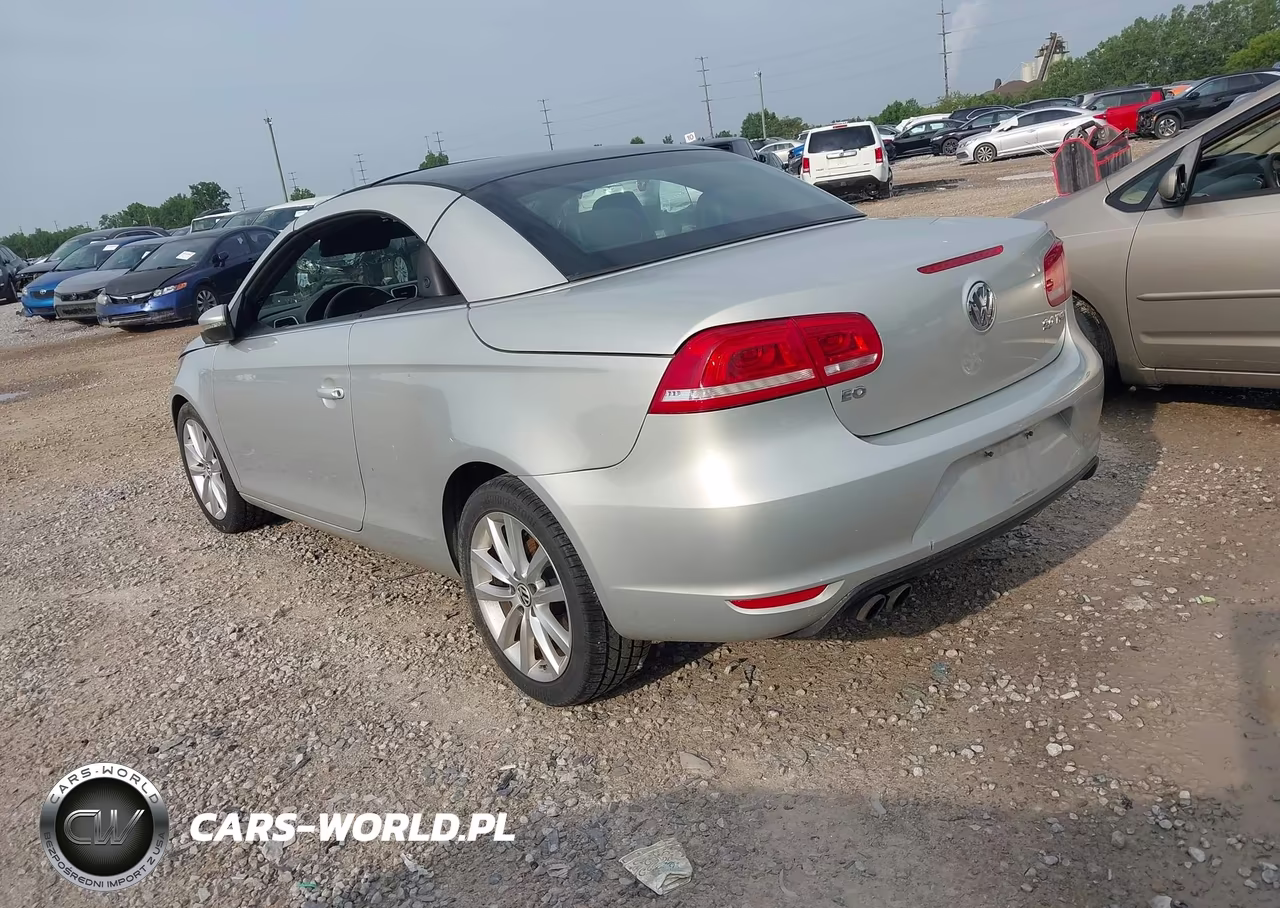 2012 Volkswagen Eos Komfort VIN:WVWBW7AH5CV001334 - 3